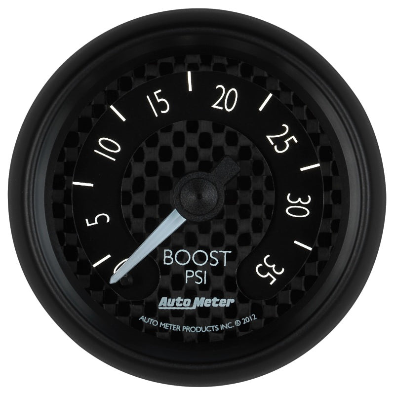 Autometer GT Series 52mm Mechanical 0-35 psi Boost Gauge AutoMeter Gauges
