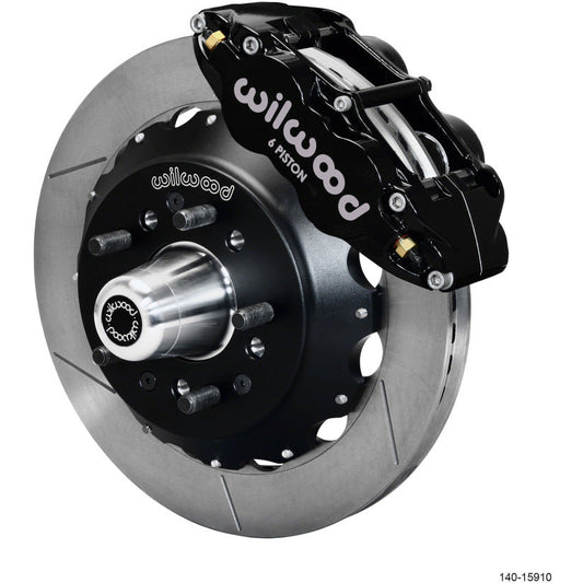 Wilwood Narrow Superlite 6R Front Big Brake Kit 12.88in GT Competition Series Rotor - Black Wilwood Big Brake Kits