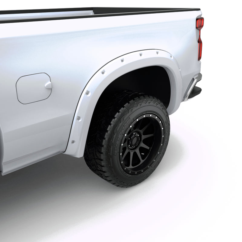 EGR 19-22 Chevrolet Silverado 1500 Summit White Traditional Bolt-On Look Fender Flares Set Of 4