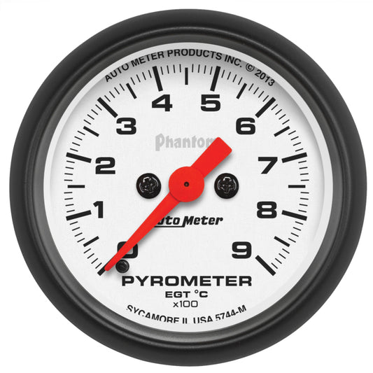 Autometer Phantom FSE 52mm 0-900 Deg C Electronic Guage Kit AutoMeter Gauges