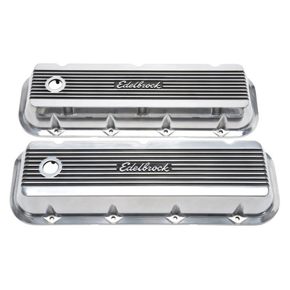 Edelbrock Valve Cover Elite II Chevrolet 1965 and Later 396-502 Big Block V8 Polished