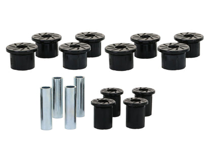 Whiteline 89-95 Toyota Pickup / 01-04 Toyota Tacoma Rear Leaf Spring Shackle Bushing Kit