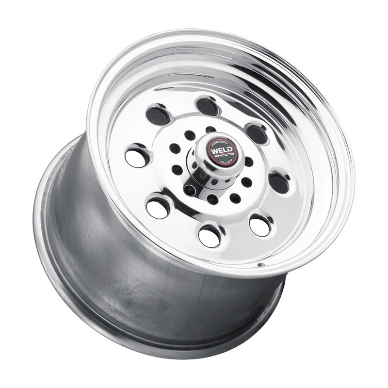 Weld Draglite 15x12 / 5x4.5 & 5x4.75 BP / 7.5in. BS Polished Wheel - Non-Beadlock Weld Wheels - Forged