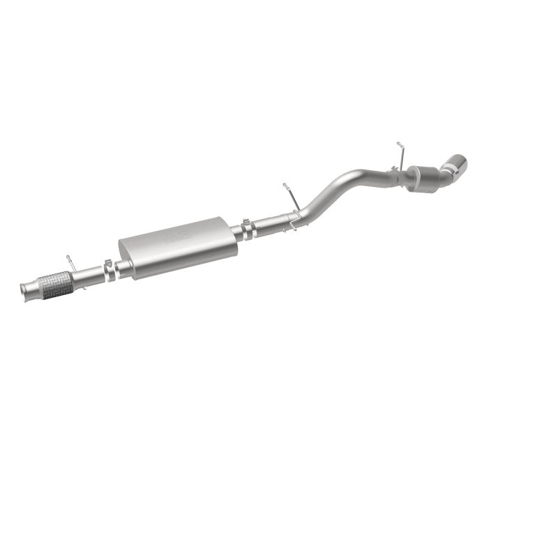 MagnaFlow MF Series SS Cat-Back Exhaust Single Passenger Side Rear Exit 2015 Cadillac Escalade