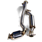 AVO 2018 Subaru Crosstrek (FB20) Ceramic Coated Headers/Front Cat Pipe w/ Resonator Pipe AVO Headers & Manifolds