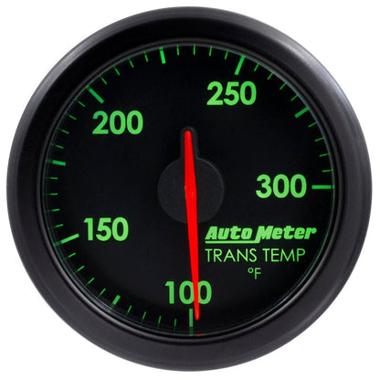Autometer Airdrive 2-1/6in Trans Temperature Gauge 100-300 Degrees F - Black AutoMeter Gauges
