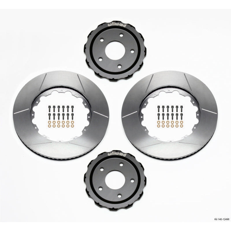 Wilwood Hat/Rotor Kit Front 06-Up Corvette C6-Z06 (2pc Hat/Rtr) Wilwood Brake Rotors - 2 Piece