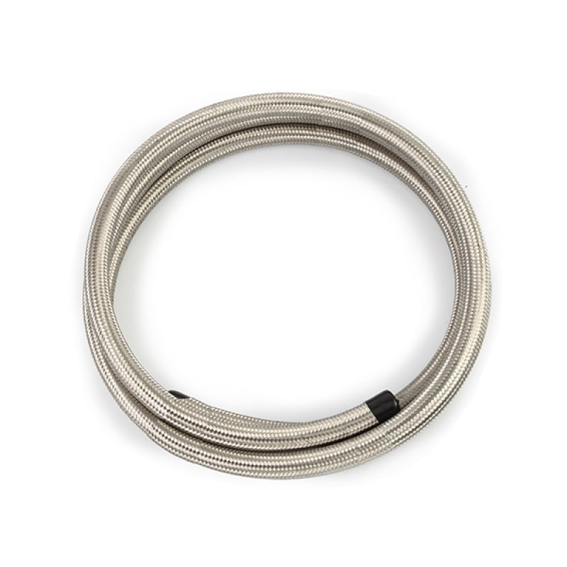Mishimoto 10Ft Stainless Steel Braided Hose w/ -8AN Fittings - Stainless Mishimoto Oil Line Kits