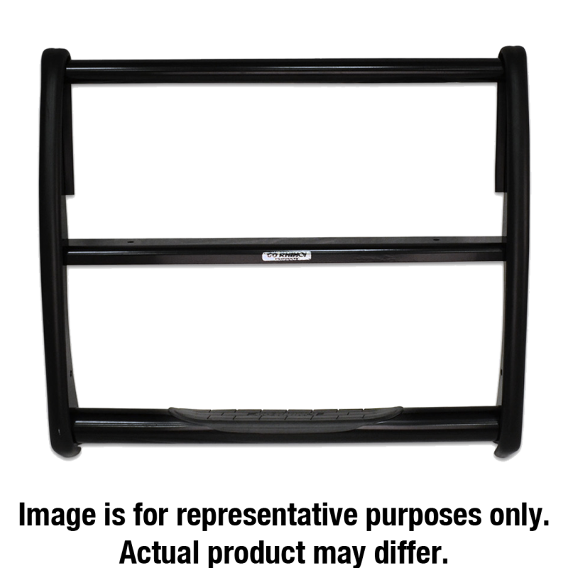 Go Rhino 00-06 Chevrolet Suburban 1500 3000 Series StepGuard - Black (Center Grille Guard Only)