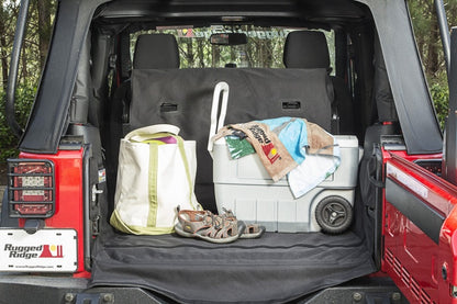 Rugged Ridge C3 Cargo Cover W/O Subwoofer 07-18 Jeep Wrangler JK 2 Door Rugged Ridge Car Covers