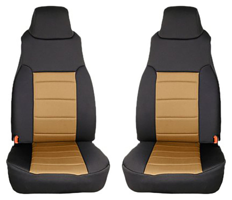 Rugged Ridge Neoprene Front Seat Covers 97-02 Jeep Wrangler TJ Rugged Ridge Seats