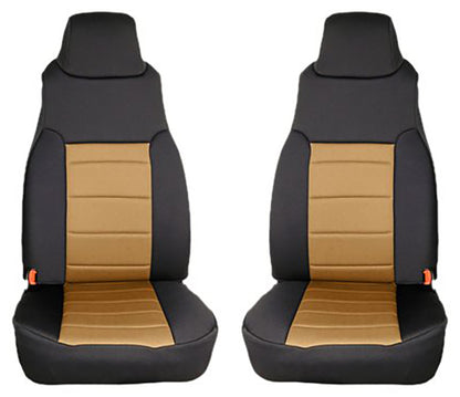 Rugged Ridge Neoprene Front Seat Covers 97-02 Jeep Wrangler TJ Rugged Ridge Seats