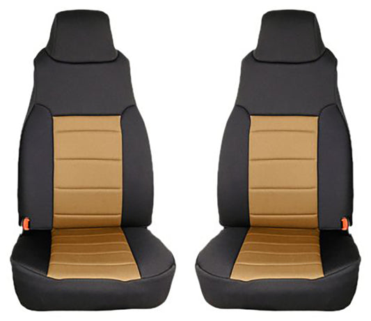 Rugged Ridge Neoprene Front Seat Covers 97-02 Jeep Wrangler TJ Rugged Ridge Seats