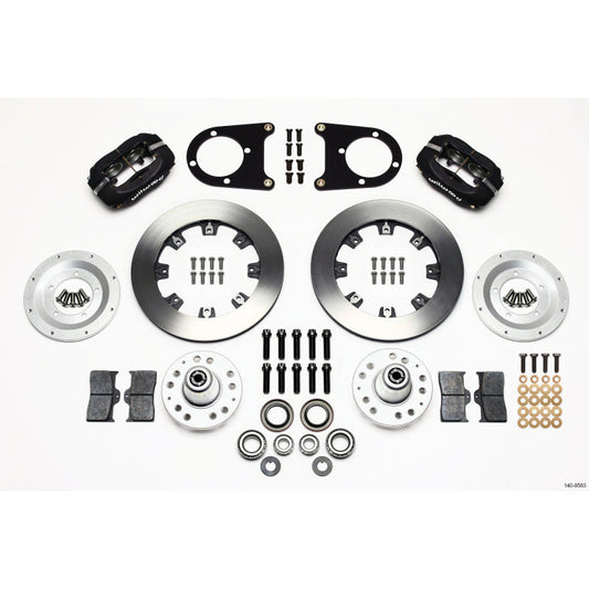 Wilwood Forged Dynalite Front Kit 12.19in 37-48 Ford Psgr. Car Spindle Wilwood Big Brake Kits