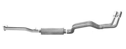 Gibson 11-19 Chevrolet Silverado 2500 HD LT 6.0L 3.5in/3in Cat-Back Dual Sport Exhaust - Aluminized