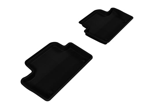 3D MAXpider 2010-2017 Volvo XC60 Kagu 2nd Row Floormats - Black