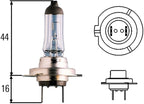Hella Optilux H7 12V/55W XY Xenon Yellow Bulb
