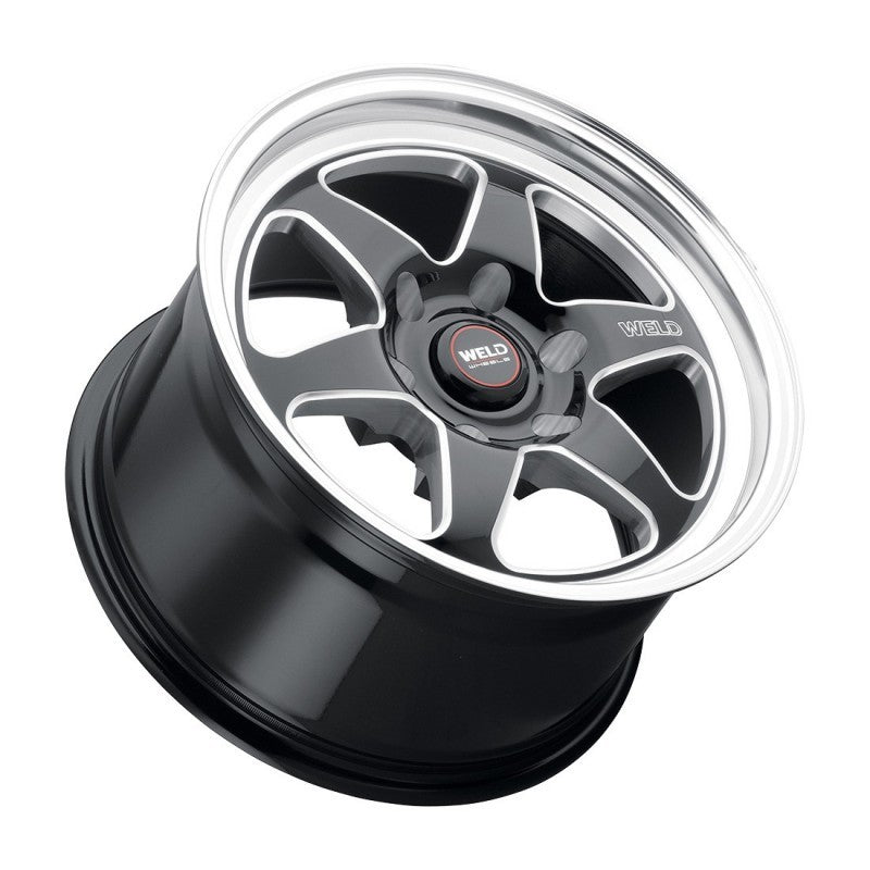 Weld S156 20x10 Ventura 6 Drag 6x139.7 ET38 BS7.00 Gloss BLK MIL DIA 106.1 Weld Wheels - Cast