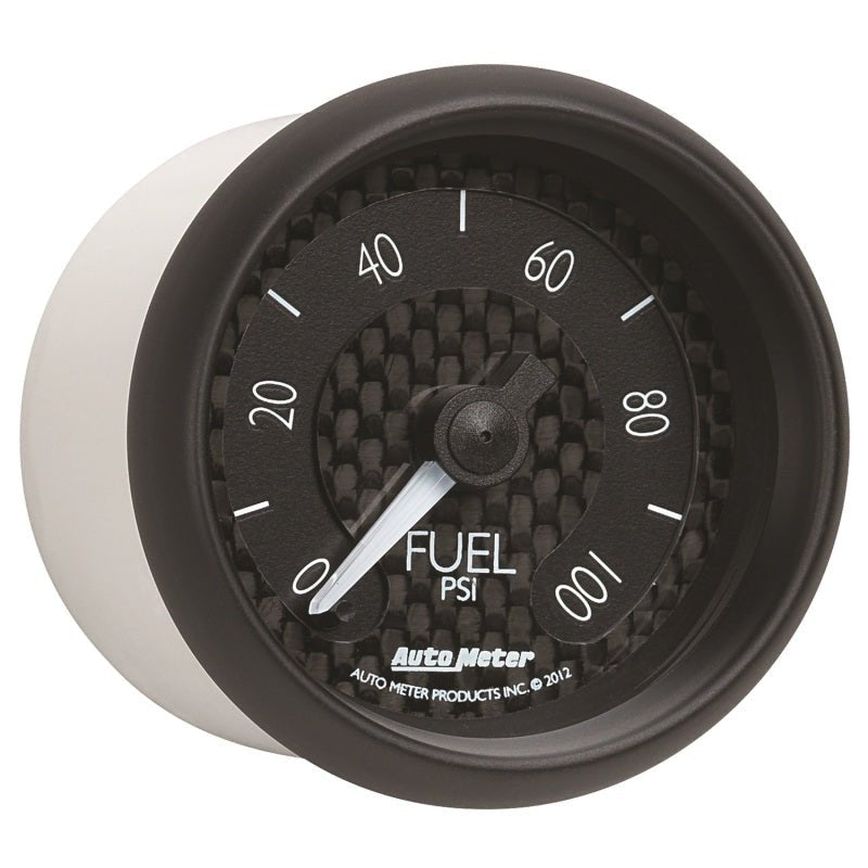 Autometer GT Series 52mm Full Sweep Electronic 0-100 PSI Fuel Pressure Gauge AutoMeter Gauges