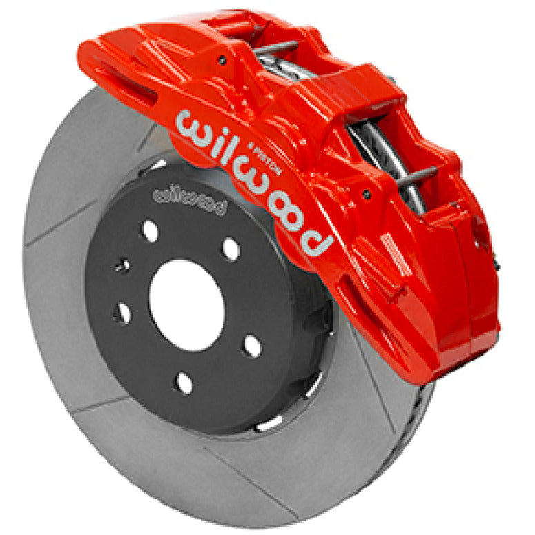 Wilwood SX6R Front Brake Kit 14in SRP Slotted Red 16-19 Chevy Camaro SS Wilwood Big Brake Kits