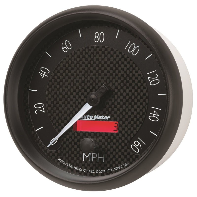 Autometer GT Series 5in In Dash 0-160 MPH Electronic Programmable Speedometer AutoMeter Gauges