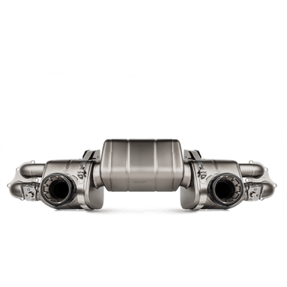 Akrapovic 2020+ Porsche Cayman GT4 (718) Slip-On Race Line (Titanium) (Req Tips / Option 2) Akrapovic Muffler