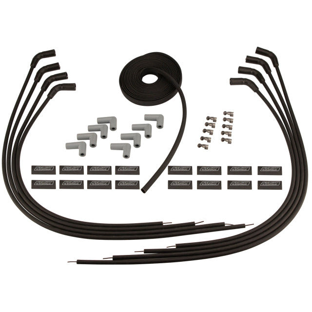 FAST 90 Degree Cut-to-Fit for LS Coils W/ Heat Sleeve FireWire Spark Plug Wire Set FAST Spark Plug Wire Sets