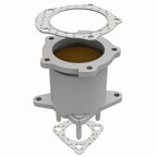 MagnaFlow Direct Fit Catalytic Converter 98 Mazda Protege Front