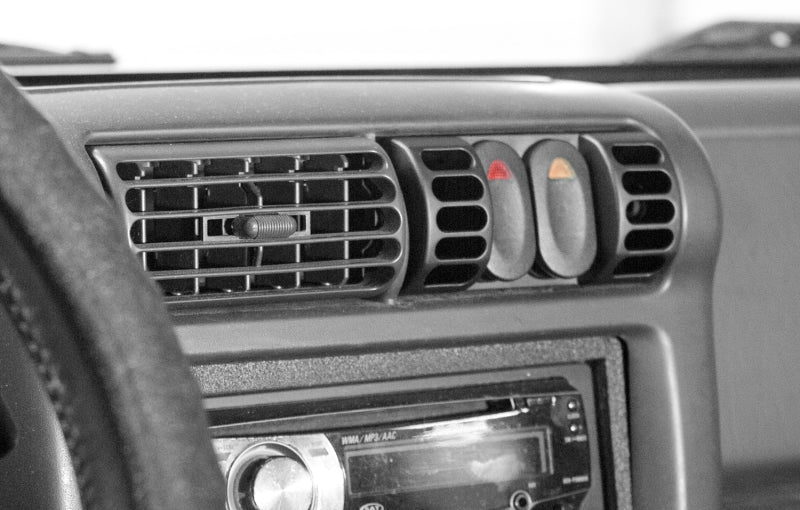 Rugged Ridge AC Vent Switch Pod 97-06 Jeep Wrangler TJ Rugged Ridge Dash & Interior Trim