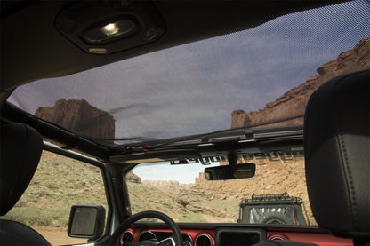 Rugged Ridge Eclipse Sun Shade Black Front 18-20 Jeep Wrangler JLU/JT Rugged Ridge Car Covers