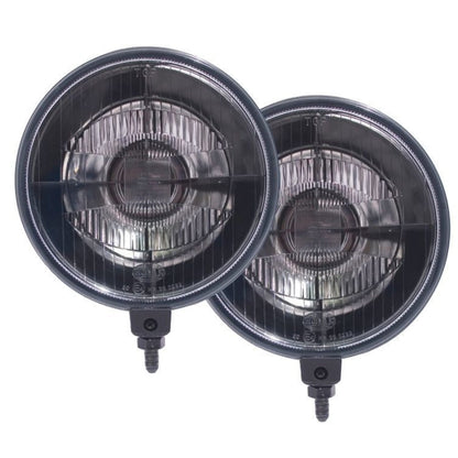 Hella 500 Series 12V Black Magic Halogen Driving Lamp Kit Hella Fog Lights