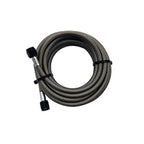 Snow Performance 5ft Stainless Steel Braided Water Line (4AN Black) Snow Performance Injection Pump Components
