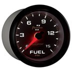 Autometer Phantom II 2-5/8in 0-15PSI Mechanical Fuel Pressure Gauge AutoMeter Gauges