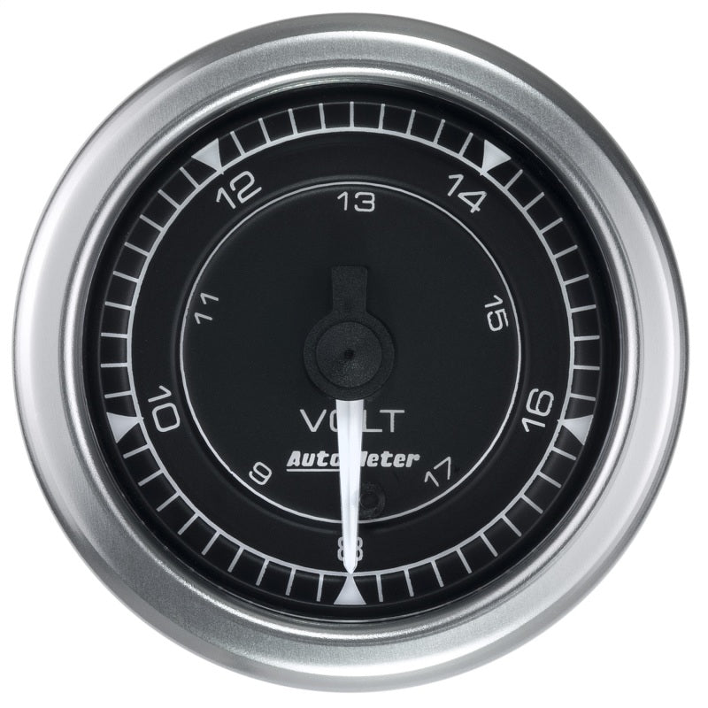 Autometer Chrono 2-1/16in 18V Voltmeter Gauge AutoMeter Gauges
