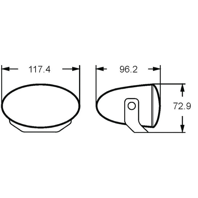 Hella Headlamp FF-ZF MG12 1FA Hella Driving Lights