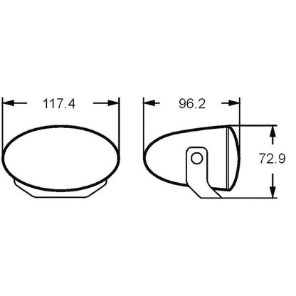 Hella Headlamp FF-ZF MG12 1FA Hella Driving Lights