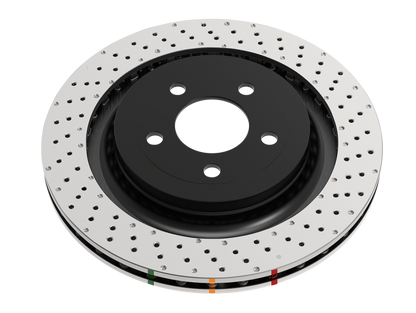 DBA 10-15 Chevrolet Camaro SS V8 Front 4000 Series Drilled Rotor