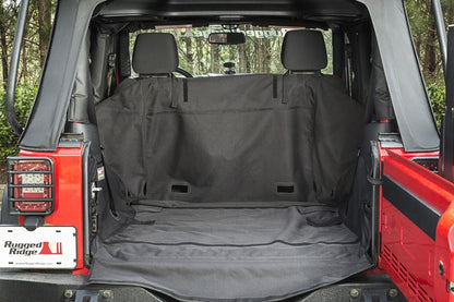 Rugged Ridge C3 Cargo Cover W/O Subwoofer 07-18 Jeep Wrangler JK 2 Door Rugged Ridge Car Covers