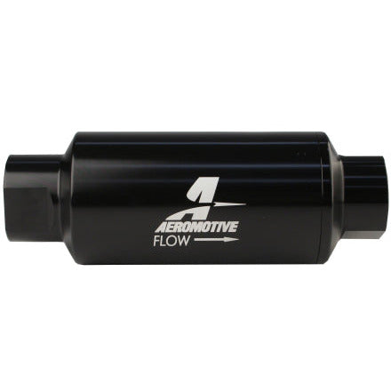 Aeromotive In-Line Filter - AN-10 - Black - 10 Micron Aeromotive Fuel Filters