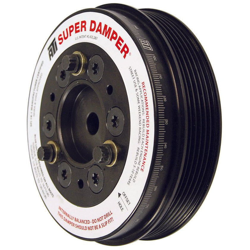 ATI Damper - 5.67in - Alum - 6 Grv - Mini Cooper S - 1.6L -1Pc ATI Crankshaft Dampers