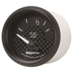 Autometer GT Series 52mm Short Sweep Electronic 73-10 ohms Fuel Level (For most Ford and Chrysler) AutoMeter Gauges
