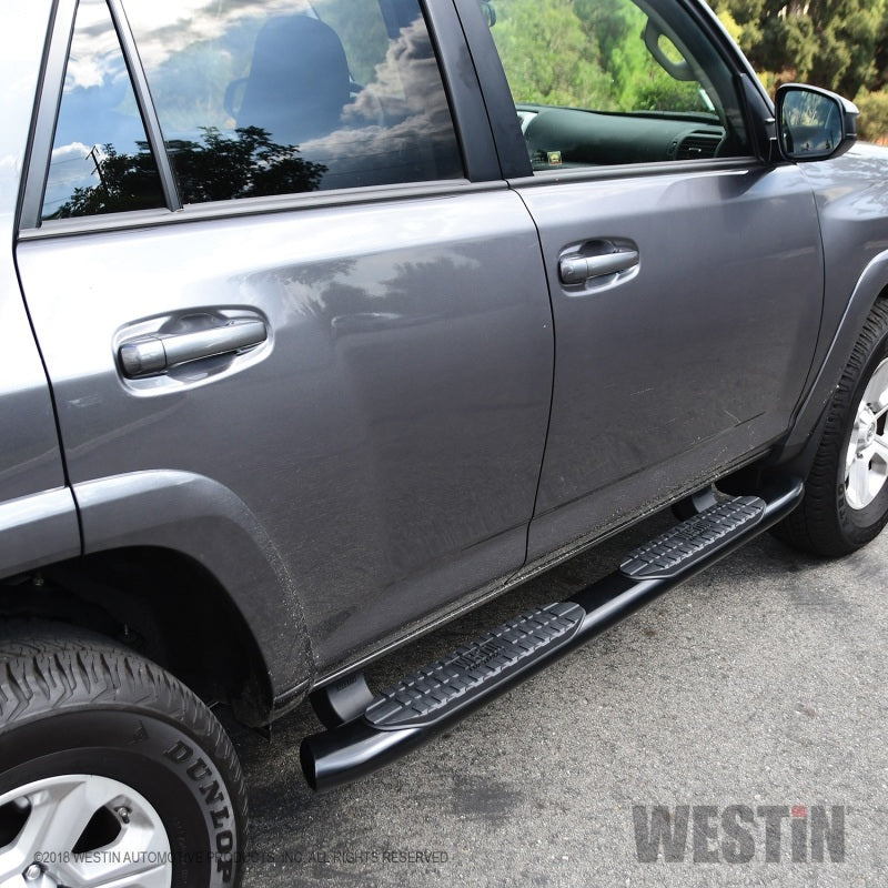 Westin 2014-2017 Toyota 4Runner SR5 PRO TRAXX 5 Oval Nerf Step Bars - Black