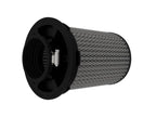 aFe MagnumFLOW Air Filters 3in F x 5-1/2in B x 5-1/4in T (Inverted) x 8in H - Pair
