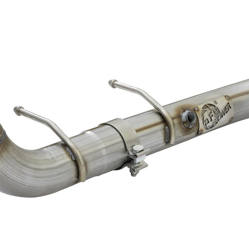aFe Twisted Steel Down-Pipe Street Series 2017 Ford F-150 Raptor V6-3.5L (tt) aFe Downpipes