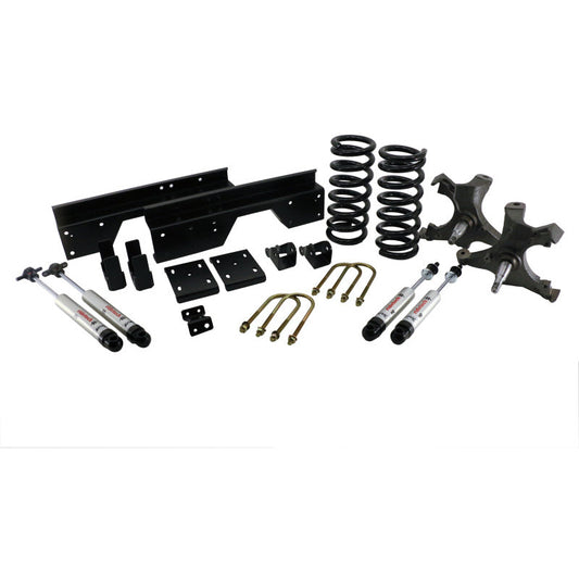 Ridetech 88-98 Chevy C1500 2WD StreetGRIP System w/ LD Drop Spindles Ridetech Suspension Packages