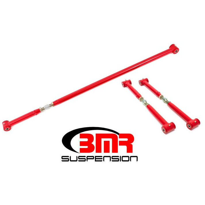 BMR 82-02 3rd Gen F-Body On-Car Adj. Rear Suspension Kit (Polyurethane) - Red BMR Suspension Suspension Packages