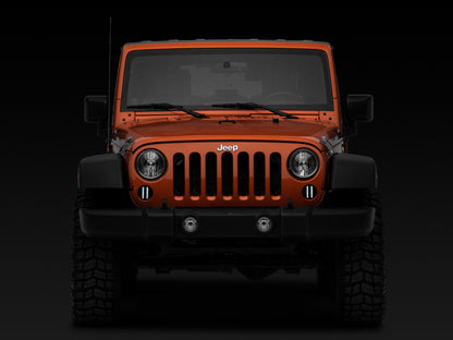 Raxiom 07-18 Jeep Wrangler JK Axial Series LED Front Turn Signals (Smoked)