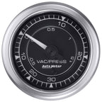 Autometer Chrono 2-1/16in 30INHG-30PSI Vaccum/Boost Gauge AutoMeter Gauges