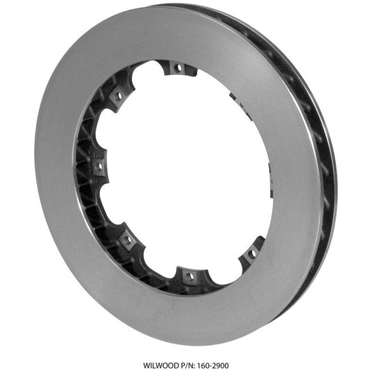 Wilwood Rotor-UL32CV Vented Iron-RH 12.19 x 1.25 - 8 on 7.62in Wilwood Brake Rotors - 2 Piece