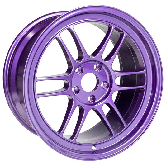 Enkei RPF1 18x9.5 5x114.3 38mm Offset 73mm Center Bore Purple Wheel (Min Order Quantity 40) Enkei Wheels - Cast